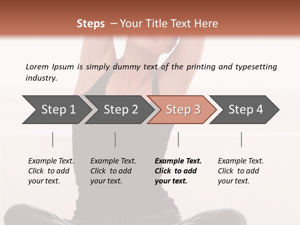 Sit Relaxation Apartment PowerPoint Template