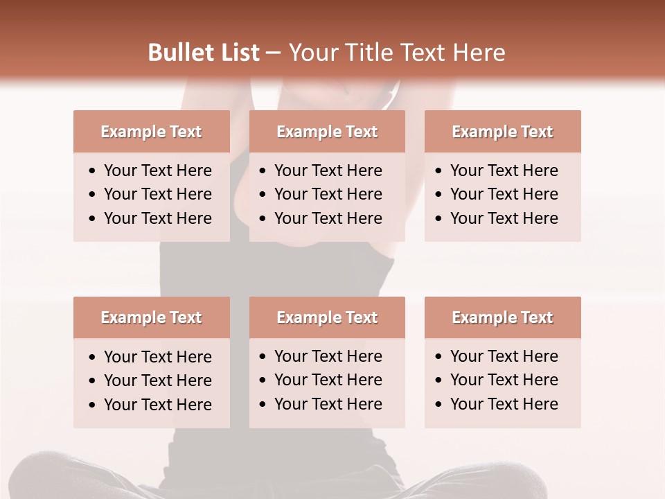 Sit Relaxation Apartment PowerPoint Template