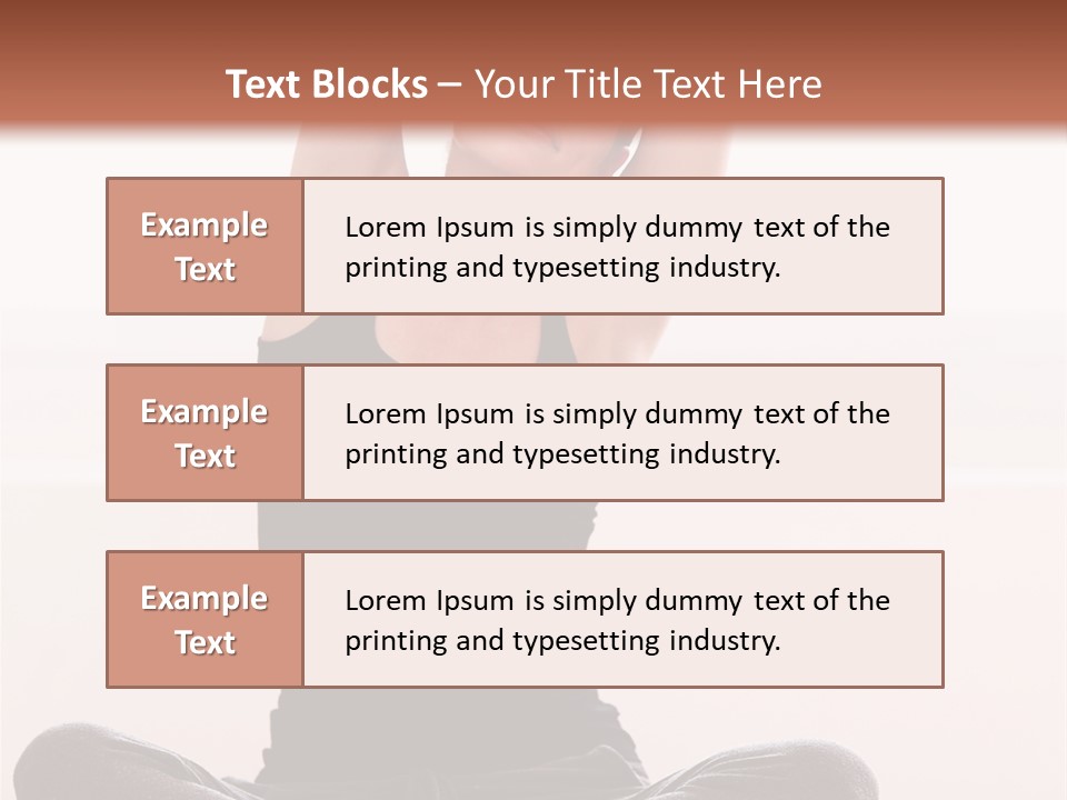 Sit Relaxation Apartment PowerPoint Template