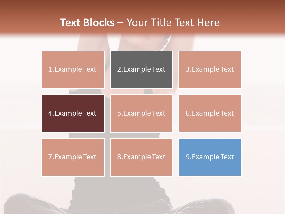 Sit Relaxation Apartment PowerPoint Template