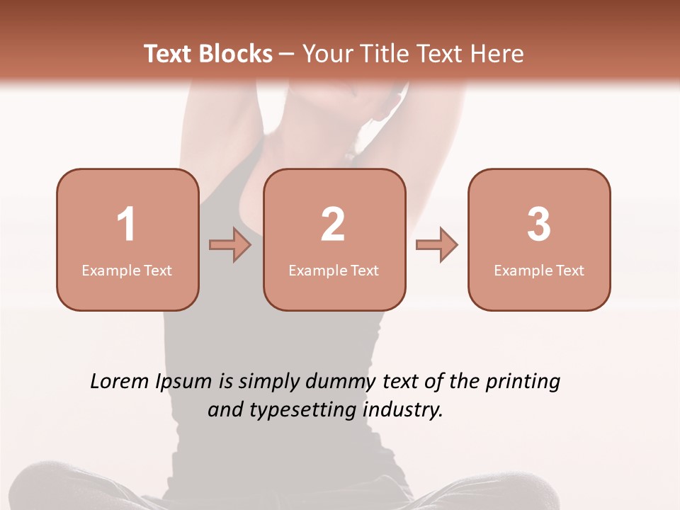 Sit Relaxation Apartment PowerPoint Template