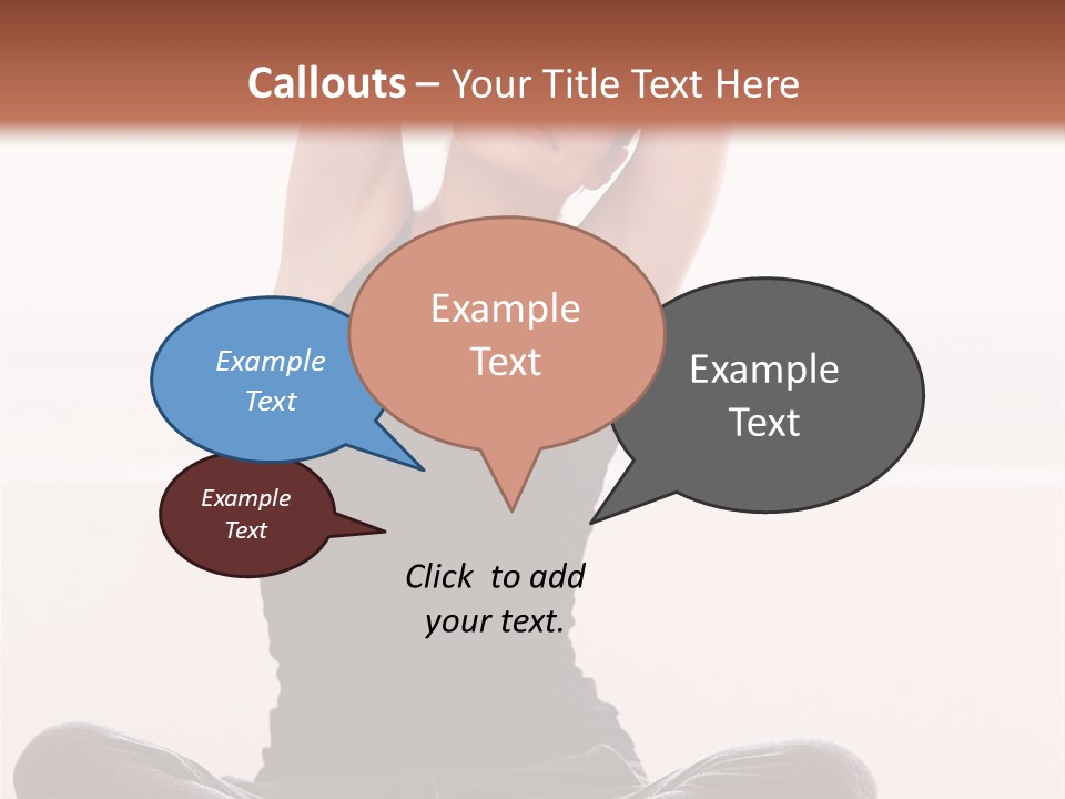 Sit Relaxation Apartment PowerPoint Template