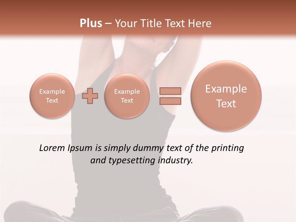 Sit Relaxation Apartment PowerPoint Template