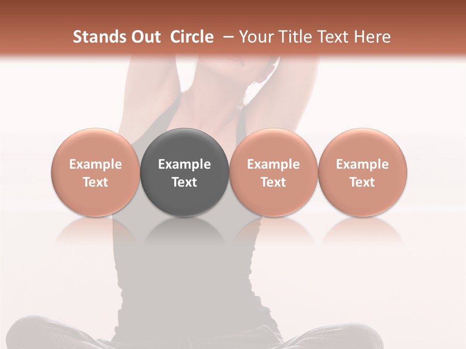 Sit Relaxation Apartment PowerPoint Template