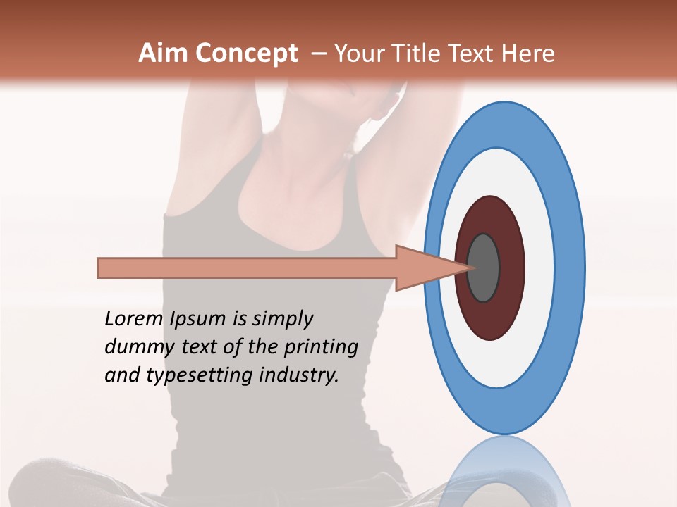 Sit Relaxation Apartment PowerPoint Template