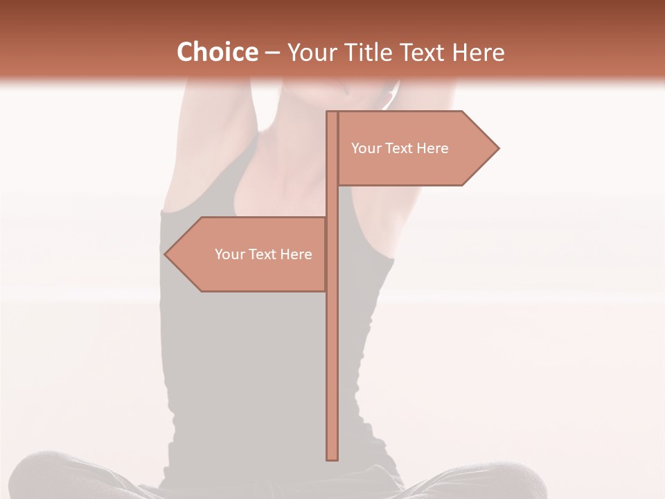 Sit Relaxation Apartment PowerPoint Template