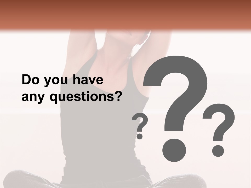 Sit Relaxation Apartment PowerPoint Template