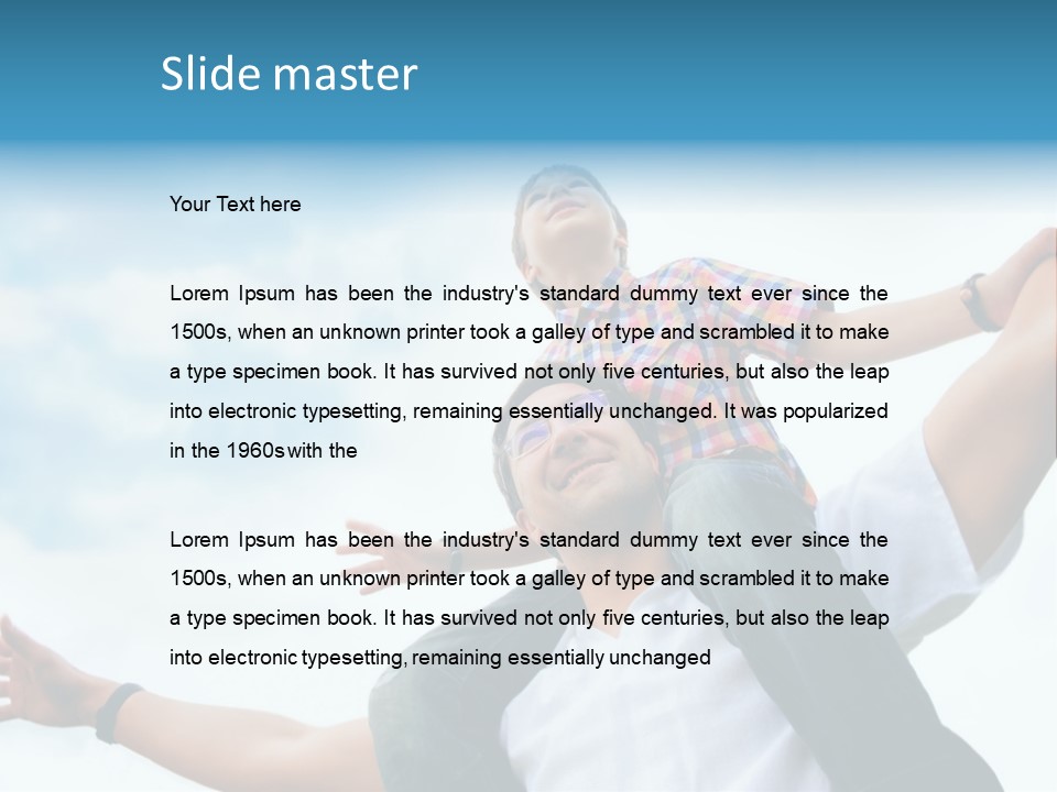 Ride Two Outdoor PowerPoint Template