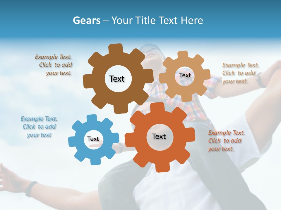 Ride Two Outdoor PowerPoint Template