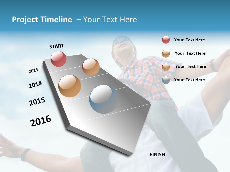 Ride Two Outdoor PowerPoint Template