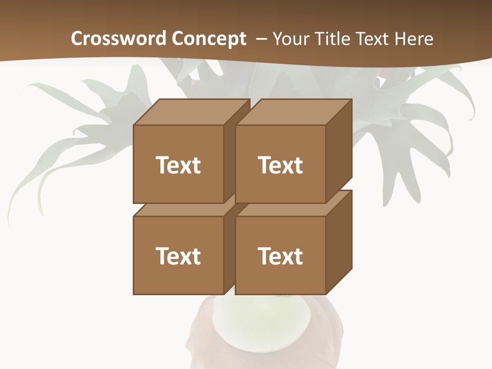 Biology Jungle Cone PowerPoint Template