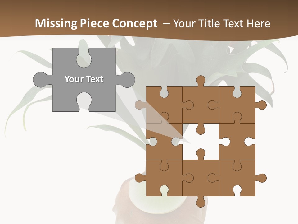 Biology Jungle Cone PowerPoint Template