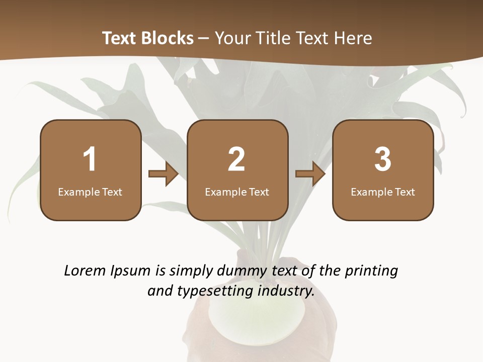 Biology Jungle Cone PowerPoint Template