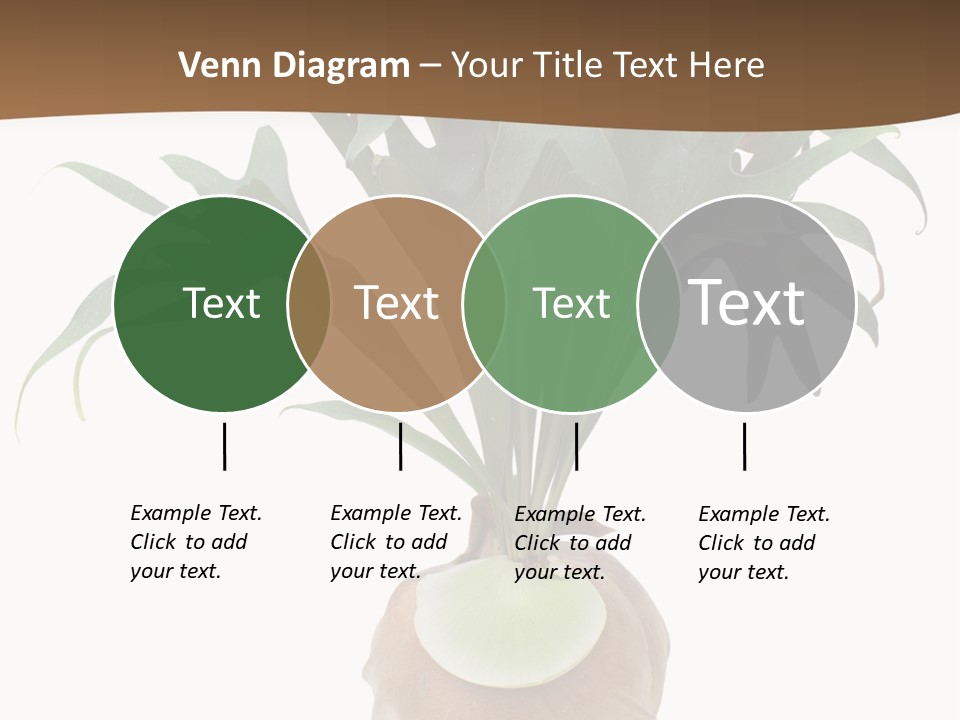 Biology Jungle Cone PowerPoint Template