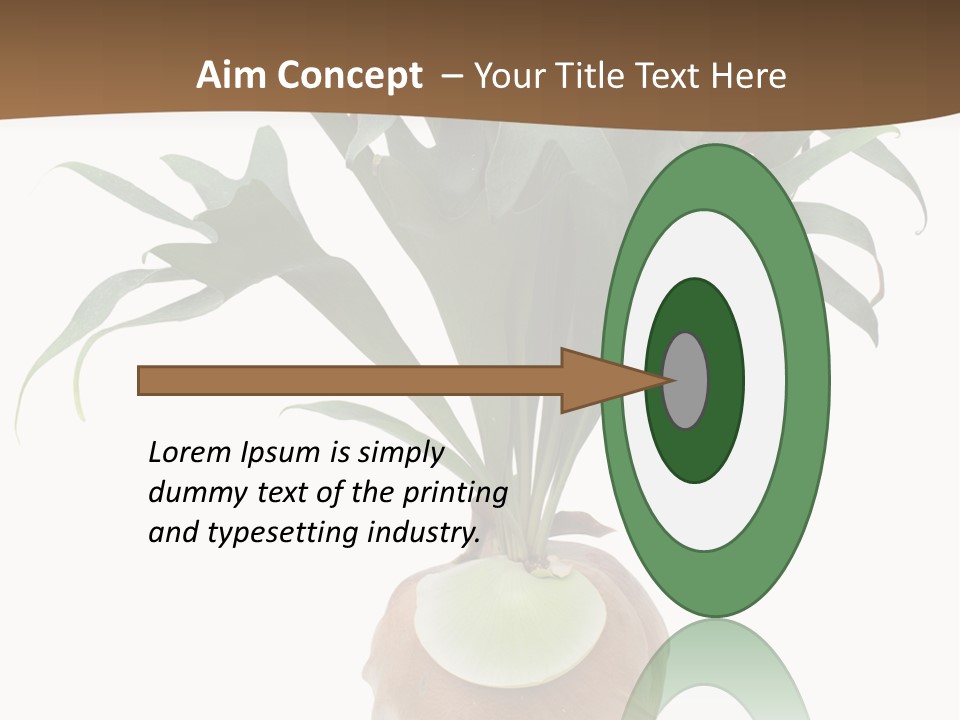 Biology Jungle Cone PowerPoint Template
