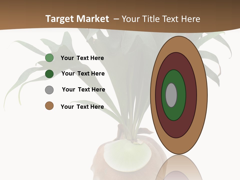Biology Jungle Cone PowerPoint Template