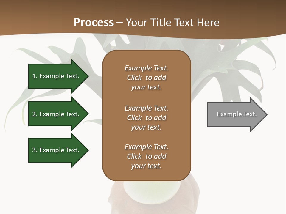 Biology Jungle Cone PowerPoint Template