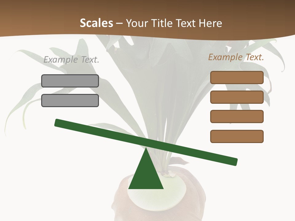 Biology Jungle Cone PowerPoint Template