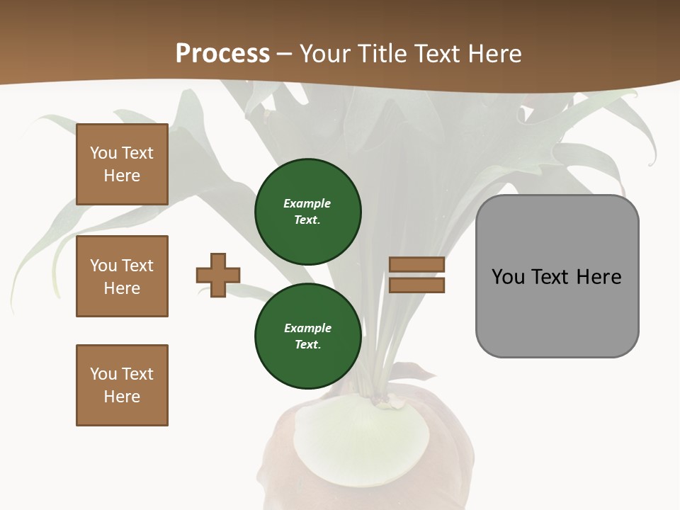 Biology Jungle Cone PowerPoint Template