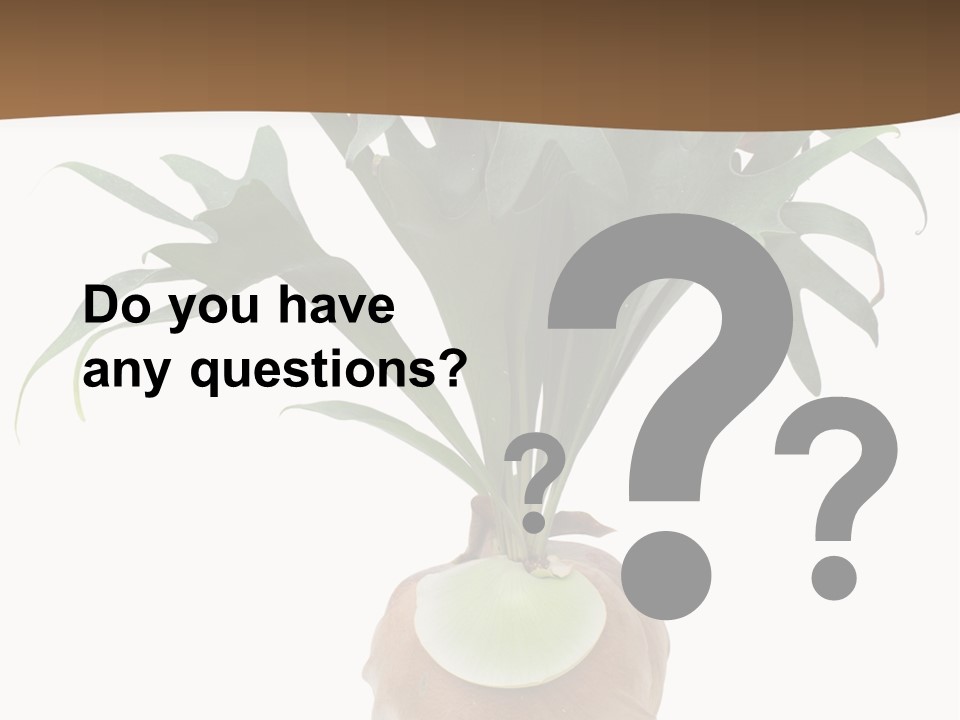 Biology Jungle Cone PowerPoint Template