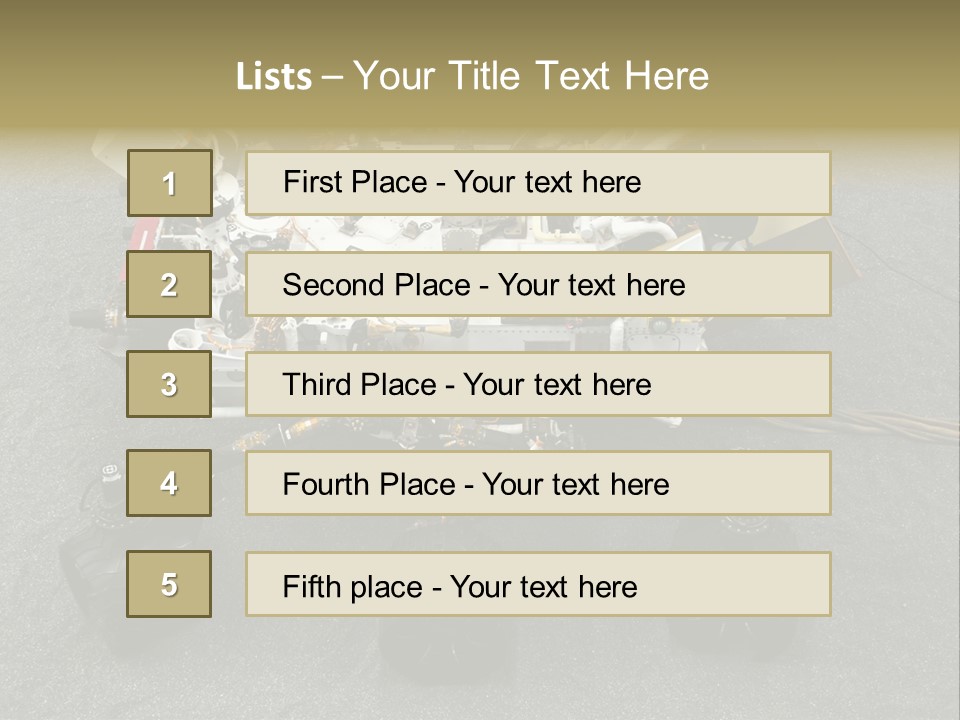 Jpl Cal Tech Jet Propulsion Laboratory PowerPoint Template