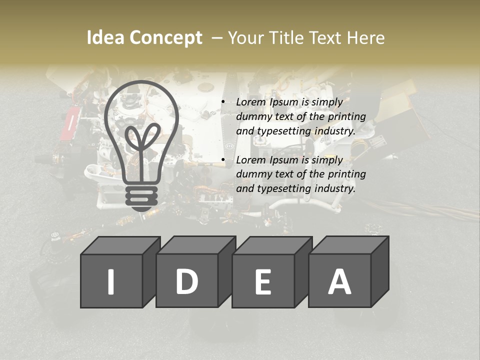 Jpl Cal Tech Jet Propulsion Laboratory PowerPoint Template