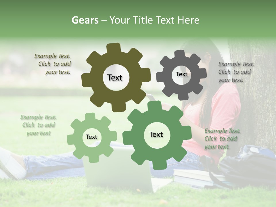 School Mobile Academic PowerPoint Template