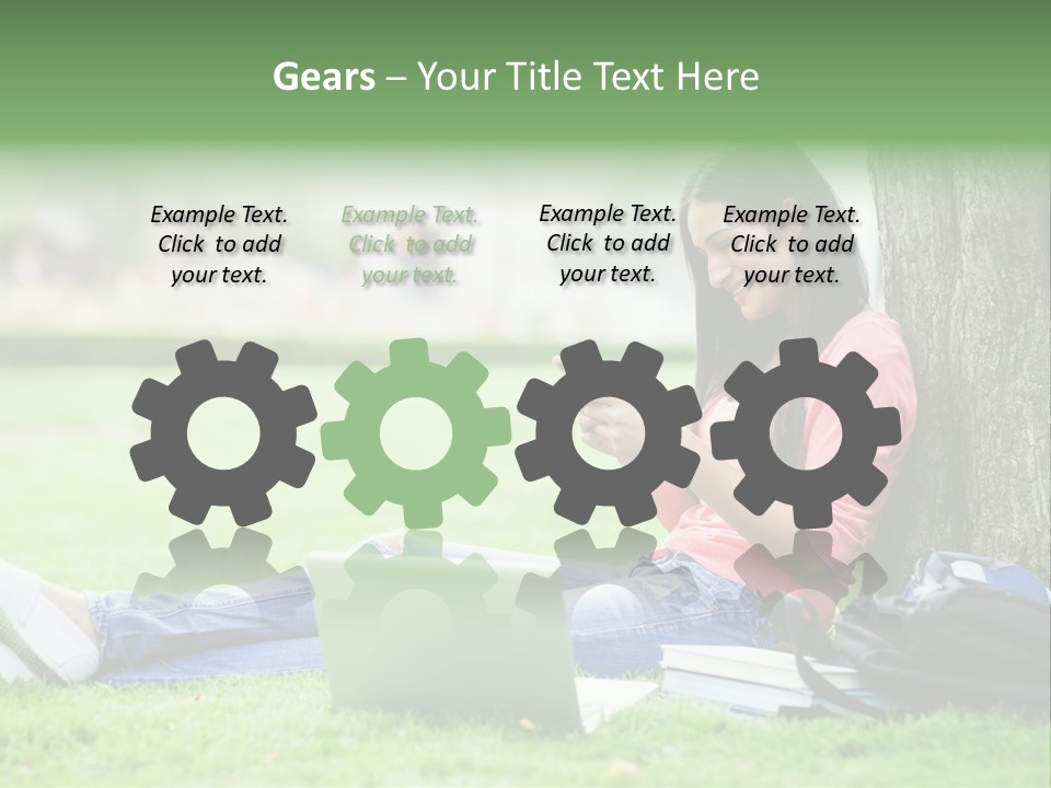 School Mobile Academic PowerPoint Template