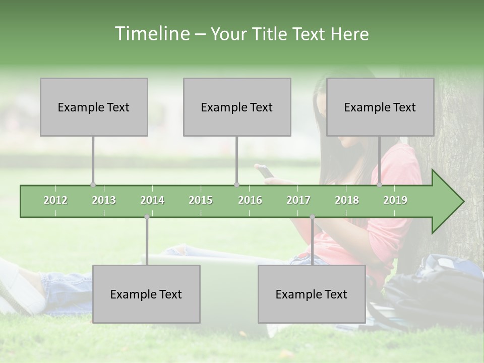 School Mobile Academic PowerPoint Template