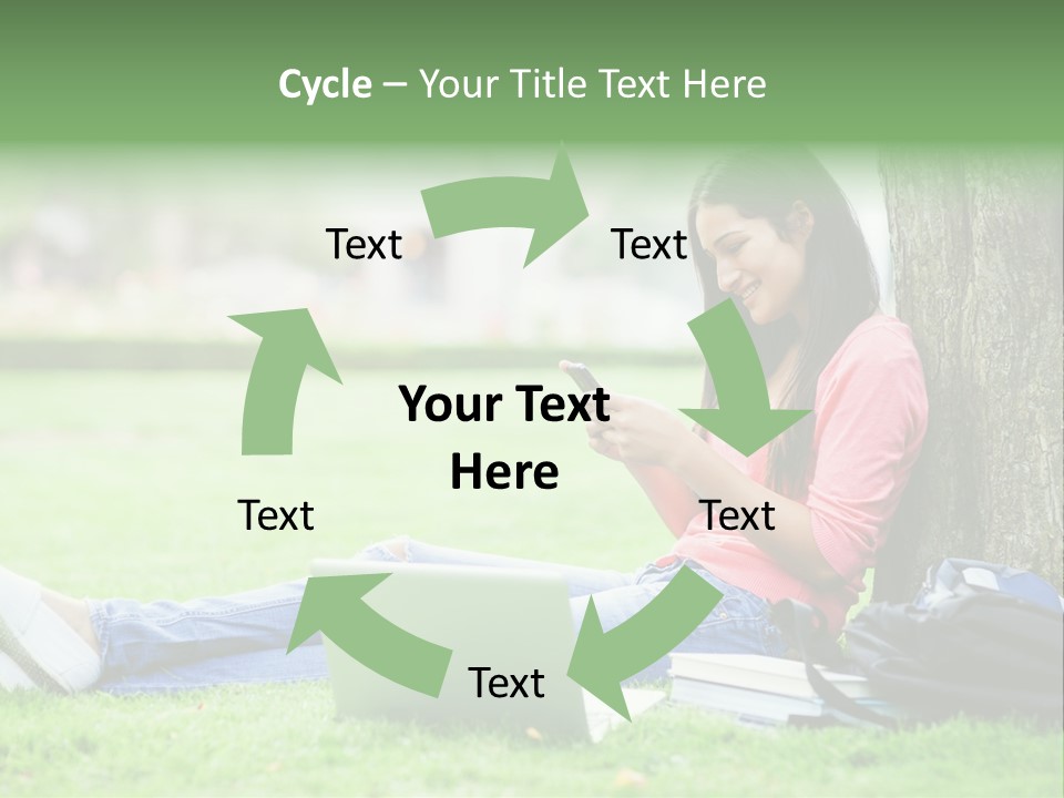 School Mobile Academic PowerPoint Template