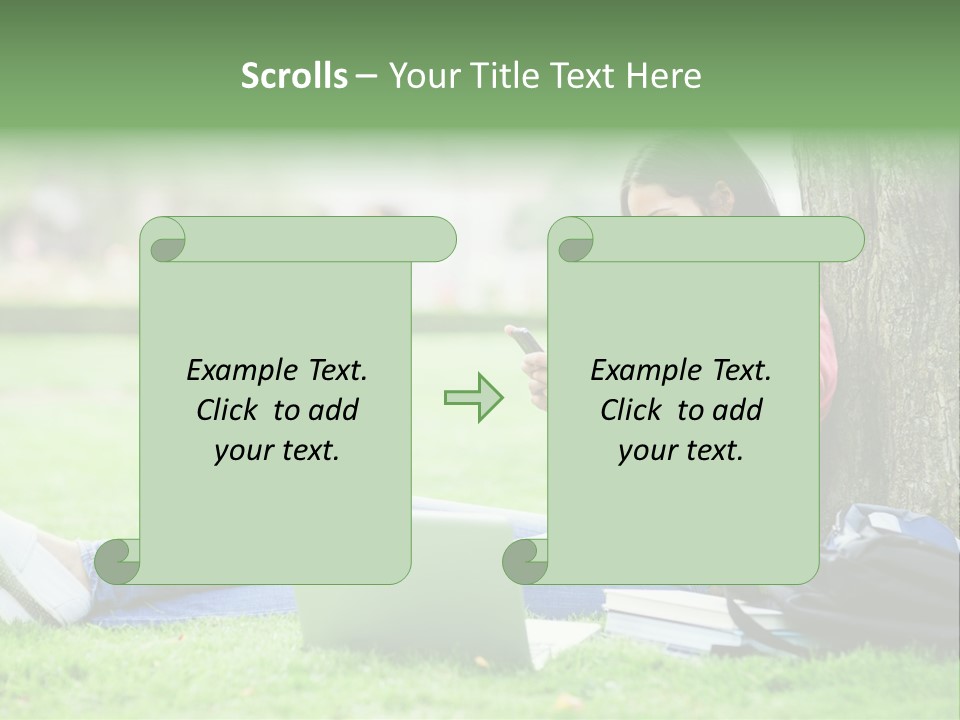 School Mobile Academic PowerPoint Template