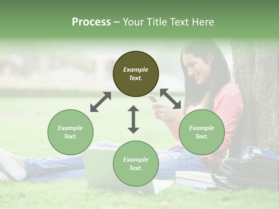 School Mobile Academic PowerPoint Template