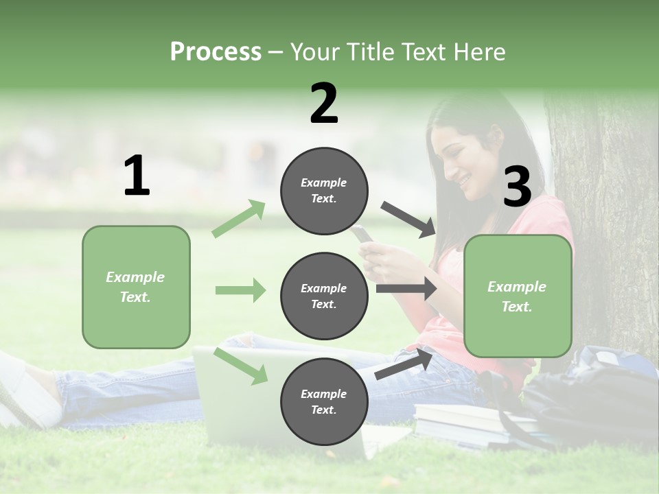 School Mobile Academic PowerPoint Template