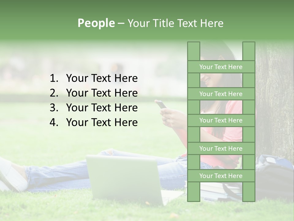 School Mobile Academic PowerPoint Template