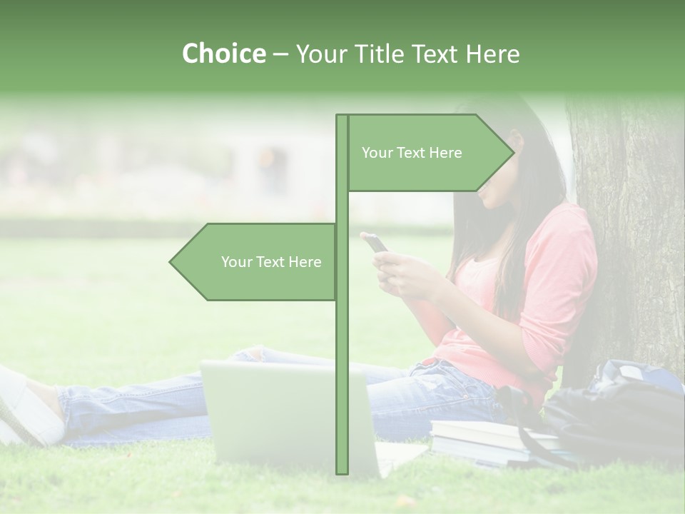 School Mobile Academic PowerPoint Template