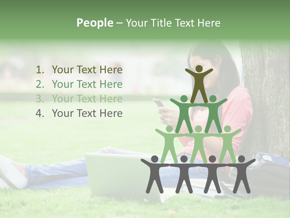 School Mobile Academic PowerPoint Template