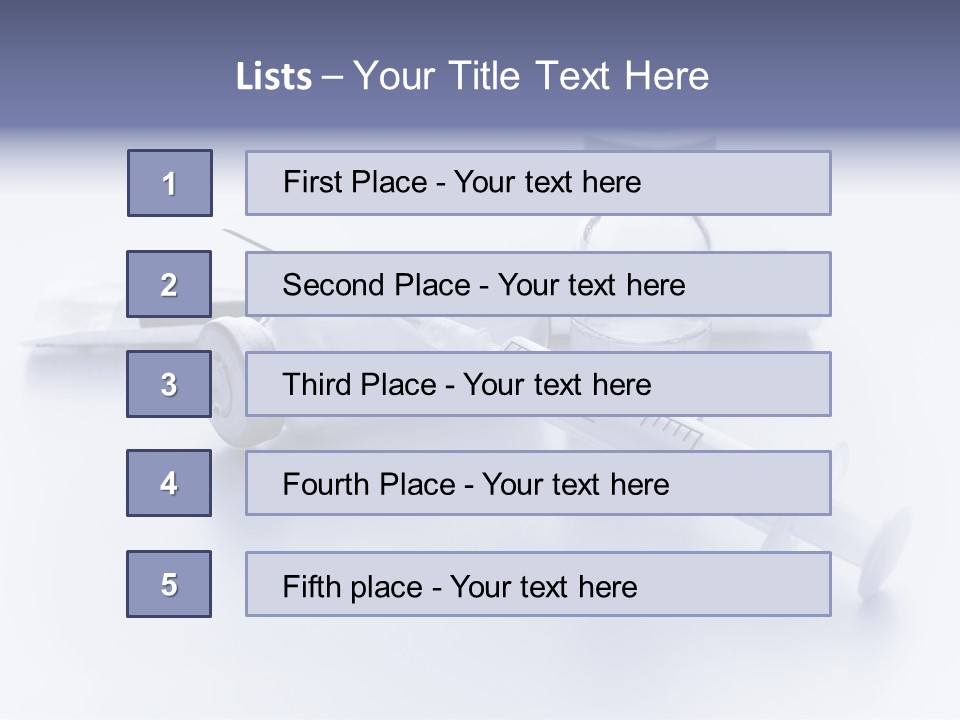 Immunization Vaccine Medication PowerPoint Template