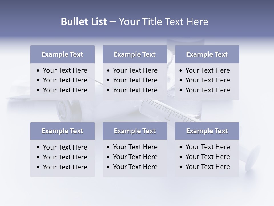 Immunization Vaccine Medication PowerPoint Template