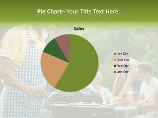 Dinner Daughter Summer PowerPoint Template