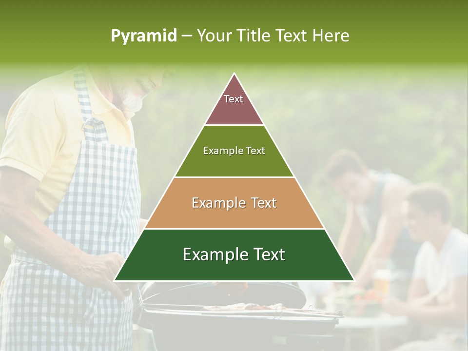 Dinner Daughter Summer PowerPoint Template