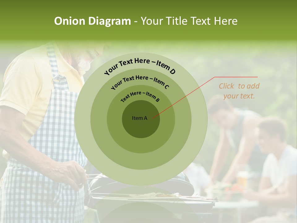 Dinner Daughter Summer PowerPoint Template