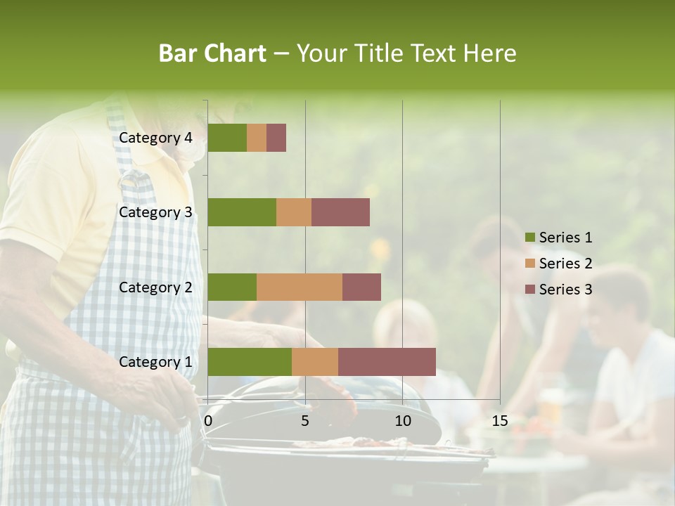 Dinner Daughter Summer PowerPoint Template