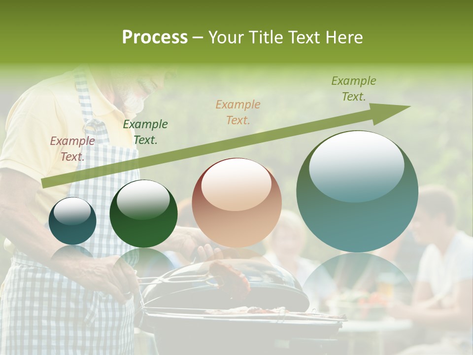 Dinner Daughter Summer PowerPoint Template