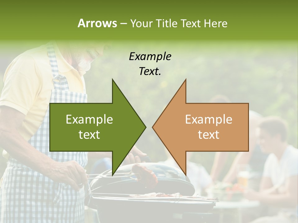 Dinner Daughter Summer PowerPoint Template