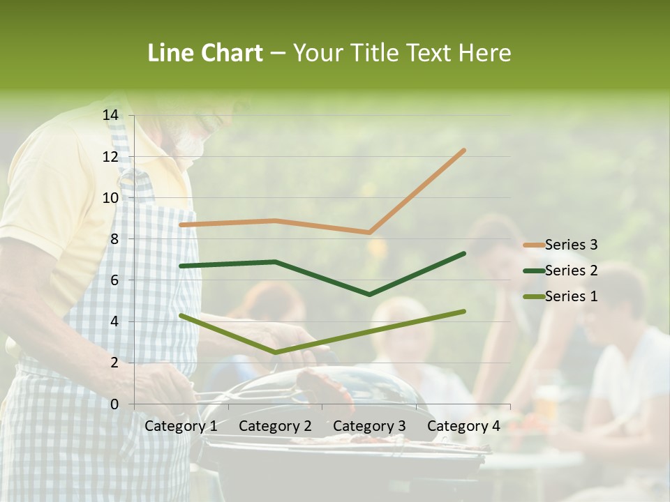 Dinner Daughter Summer PowerPoint Template