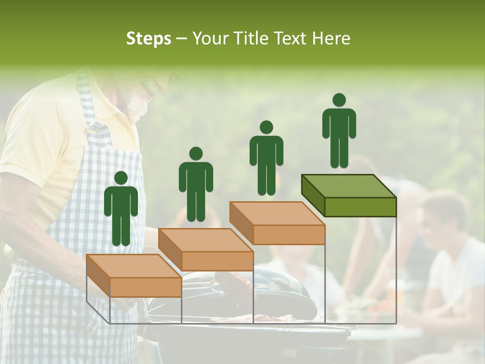 Dinner Daughter Summer PowerPoint Template