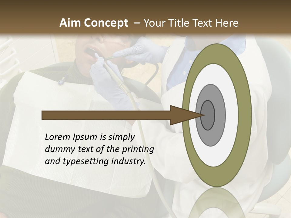 African American Woman PowerPoint Template