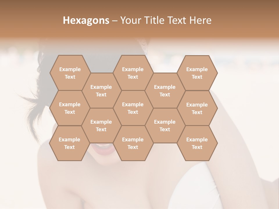 Water Beach White PowerPoint Template