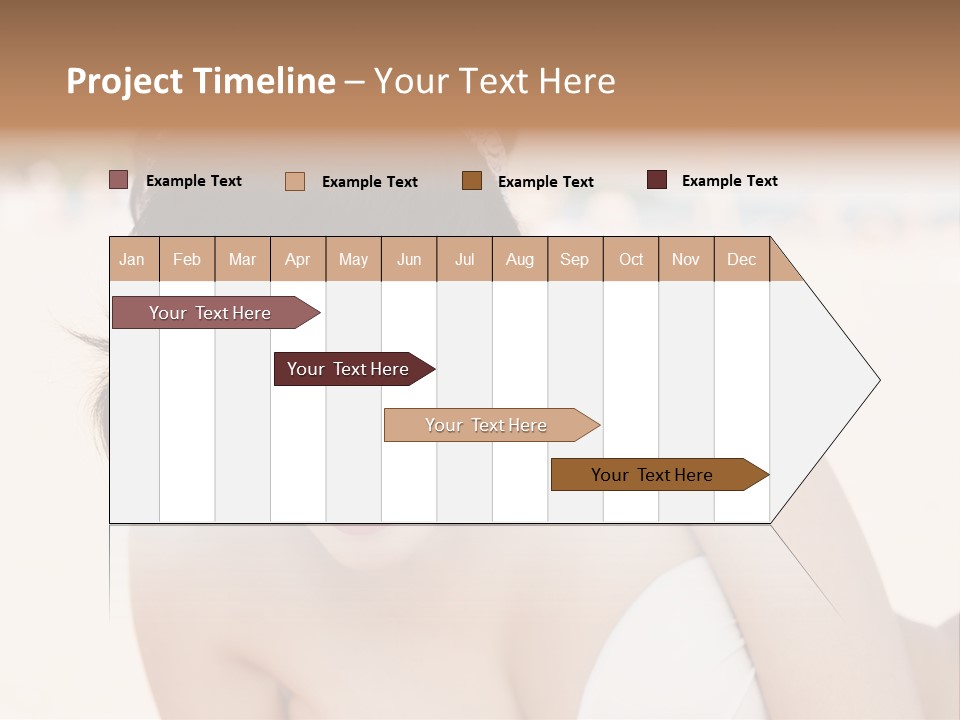 Water Beach White PowerPoint Template