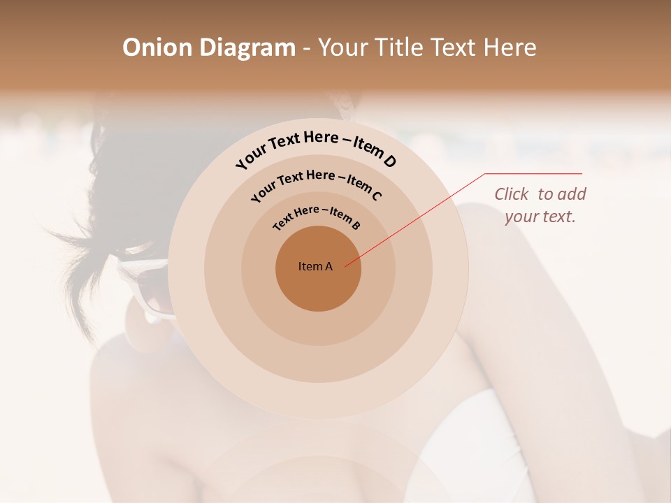 Water Beach White PowerPoint Template